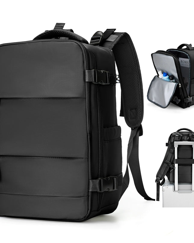 Uni Rucksack Schwarz 20-35L