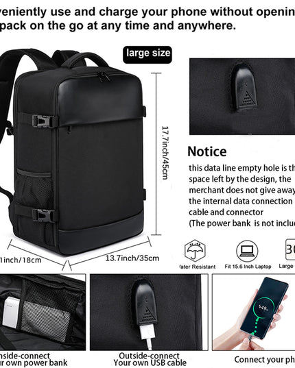 Laptop Rucksack Business Style 15-16 Zoll