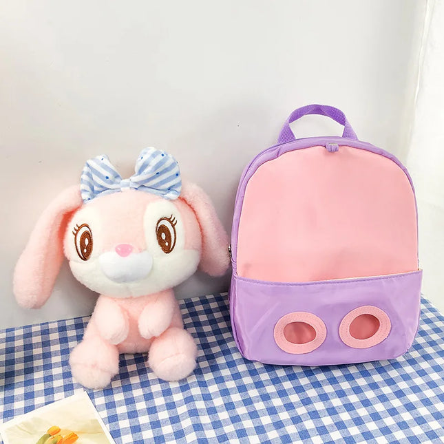 Kinder Schulrucksack Hase Lavender