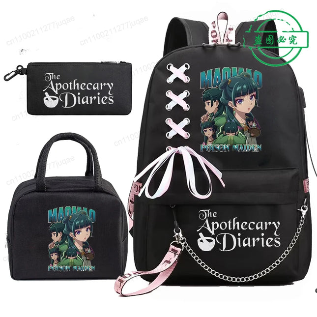 Schulrucksack Manga Style Canvas