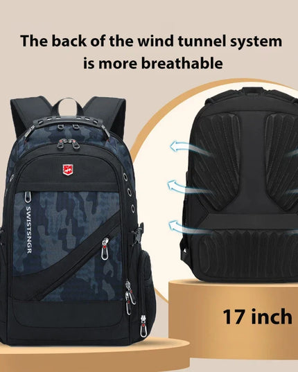 Laptop Rucksack 17 Zoll Camouflage