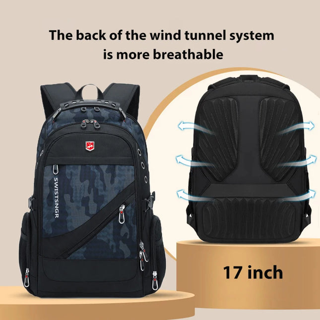 Laptop Rucksack 17 Zoll Camouflage