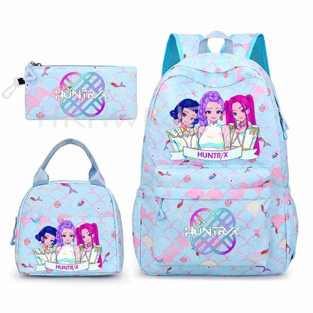 Schulrucksack Set 20-35L Blau