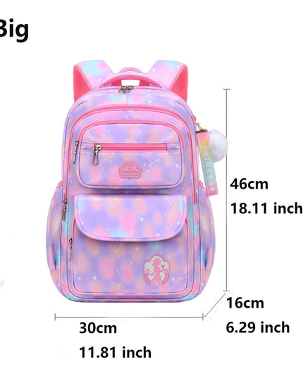 Schulrucksack Maedchen Lila - 7-13 Jahre