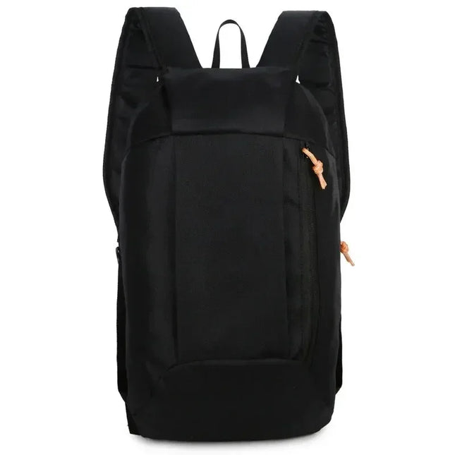 Leichter Mini Rucksack Camouflage Schwarz