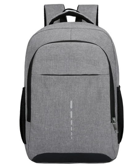 Grosser Rucksack für Studium & Büro Grau