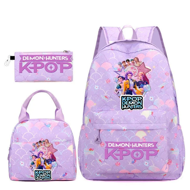 Schulrucksack Set 3-teilig für Jugendliche