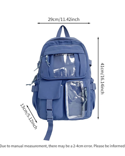 Schulrucksack Damen mit vielen Fächern