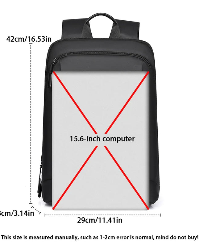 Laptop Rucksack Herren 15,6 Zoll wasserdicht