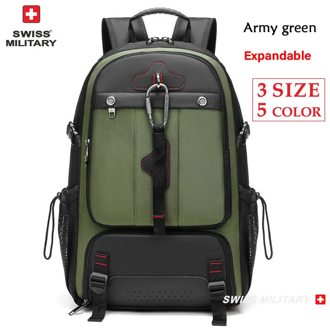 Business Rucksack 80L USB Army Green