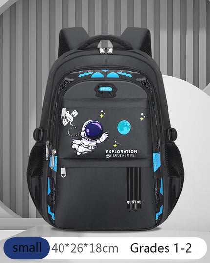 Schulrucksack fuer Jungen Astronaut Motiv