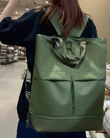 Schulrucksack Nylon 20-35L Grün