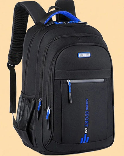 Grosser Rucksack für Uni & Schule Blau