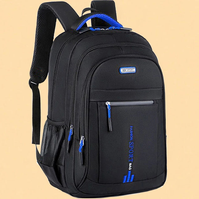 Grosser Rucksack für Uni & Schule Blau