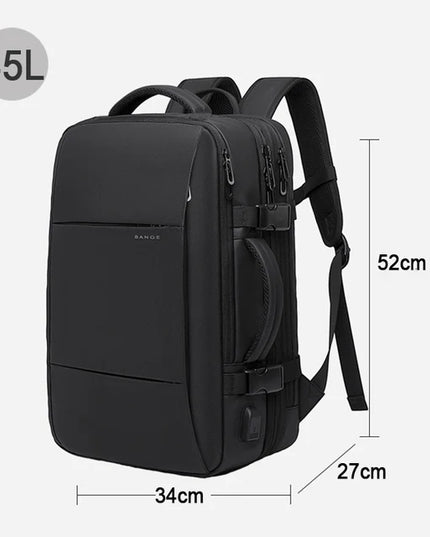 Business Rucksack 17.3 Zoll Schwarz 45L