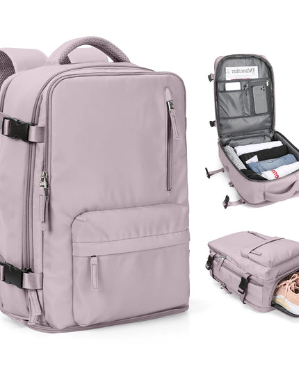 Reise Rucksack 20-35L Handgepaeck pink