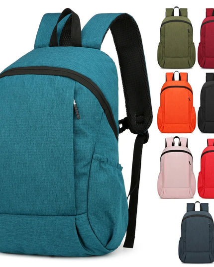Schlichter Rucksack fuer Uni & Schule Rot