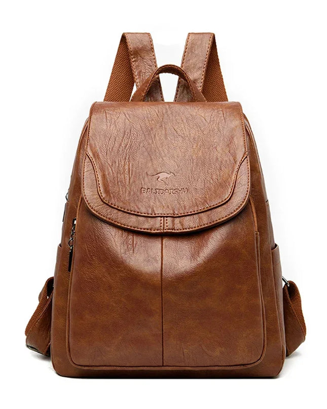 Damen Rucksack aus Lederoptik unter 20L