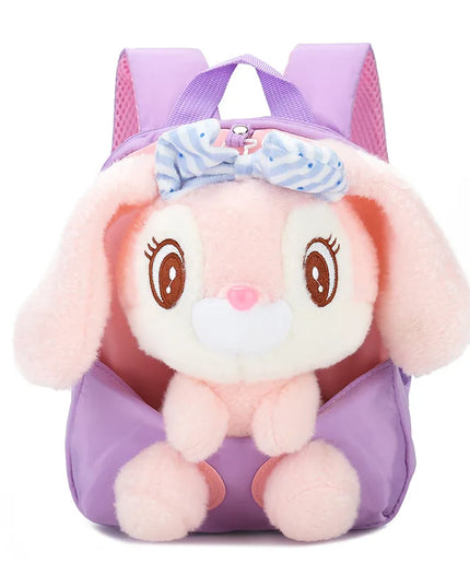 Kinder Schulrucksack Hase Lavender