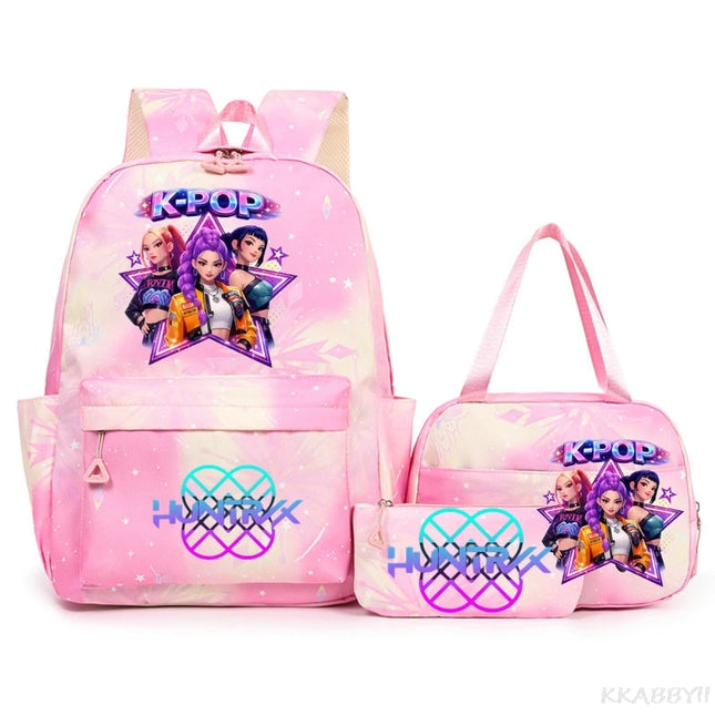 Schulrucksack KPop Motiv 20-35L Bunt