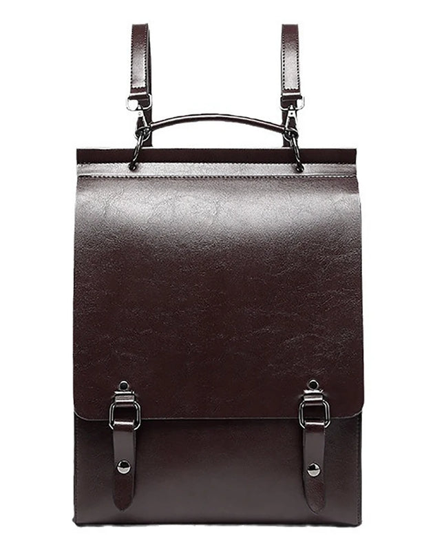 Damen Rucksack aus Leder für Uni & Schule