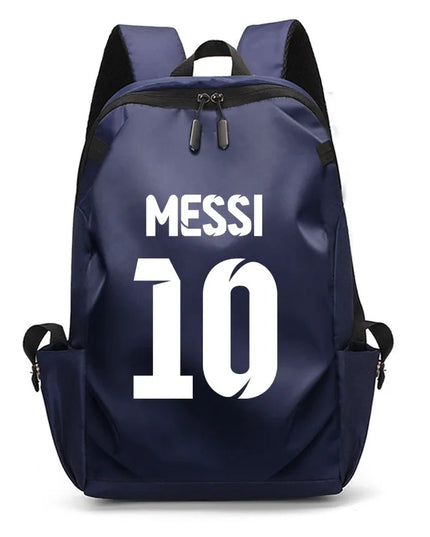 Schulrucksack mit USB-Port Blau B060