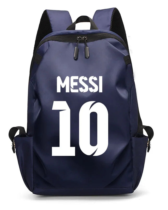 Schulrucksack mit USB-Port Blau B060