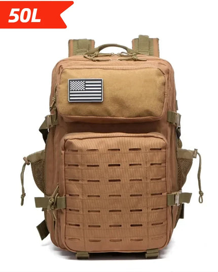 Wanderrucksack 50L fuer Herren Khaki