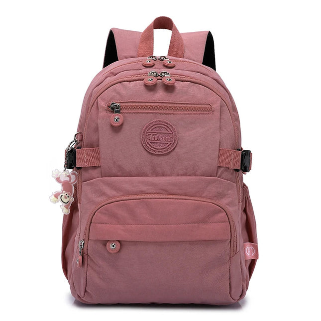 Schulrucksack mit Laptopfach Pink