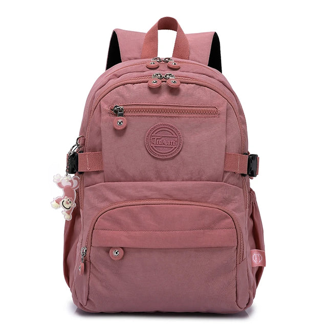 Schulrucksack mit Laptopfach Pink