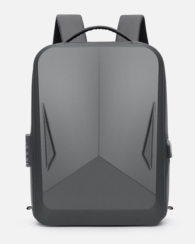 Business Rucksack erweiterbar - Grau