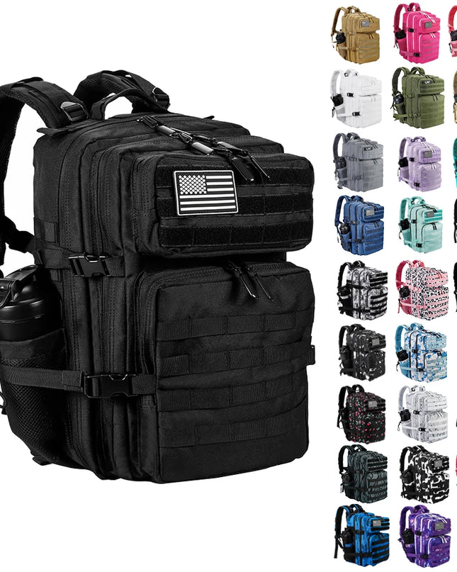 Rucksack LHI 45L Leopard White mit Laptopfach