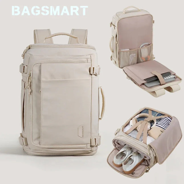 Uni Rucksack BAGSMART – 15,6 Zoll Laptopfach