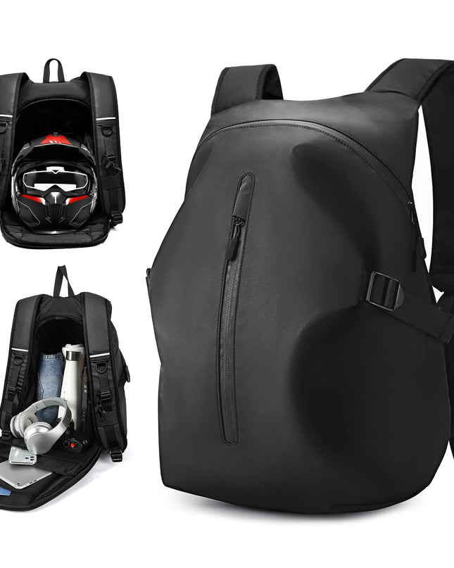 Uni Rucksack Schwarz Wasserdicht 40L