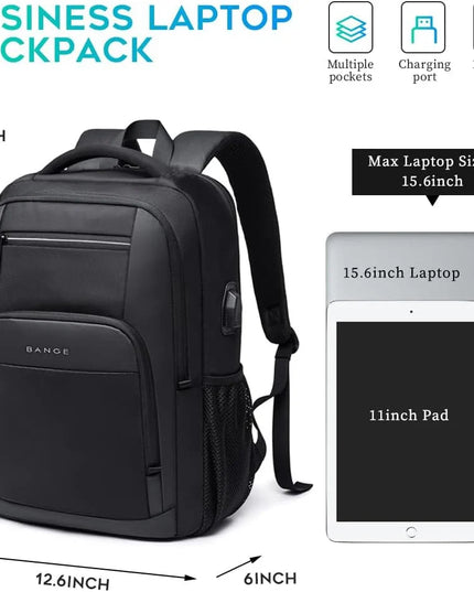 Laptop Rucksack mit USB-Port Blau