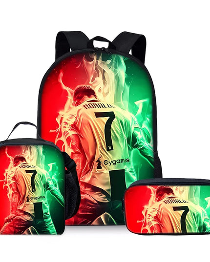 Schulrucksack Set Kinder Rot