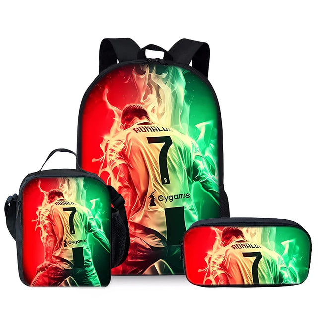 Schulrucksack Set Kinder Rot