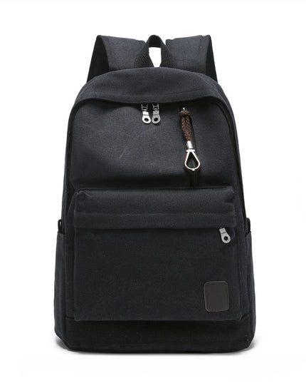 Großer Schulrucksack Canvas für Teenager