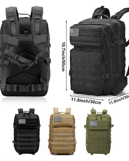 Rucksack für Uni & Arbeit 36-55L Grün