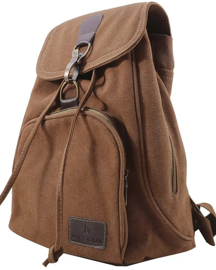 Canvas Laptop Rucksack für Uni und Schule