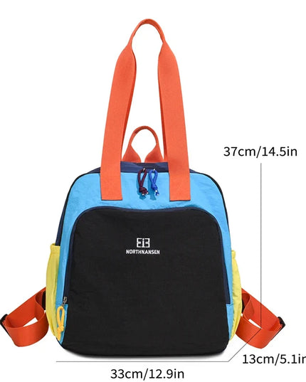 Uni Rucksack Damen 20-35L Hellblau