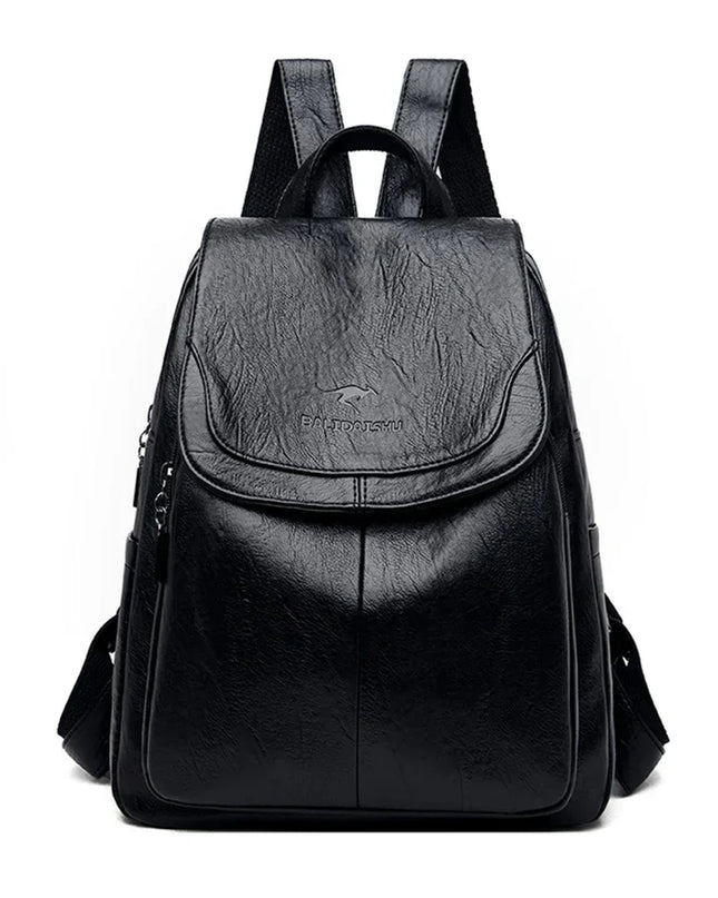 Damen Rucksack aus weichem Lederimitat