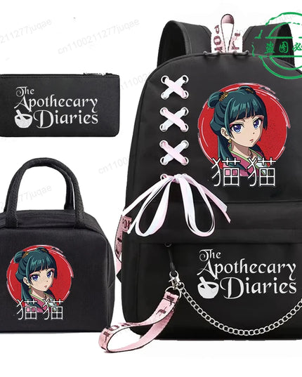 Schulrucksack Manga Motiv Canvas