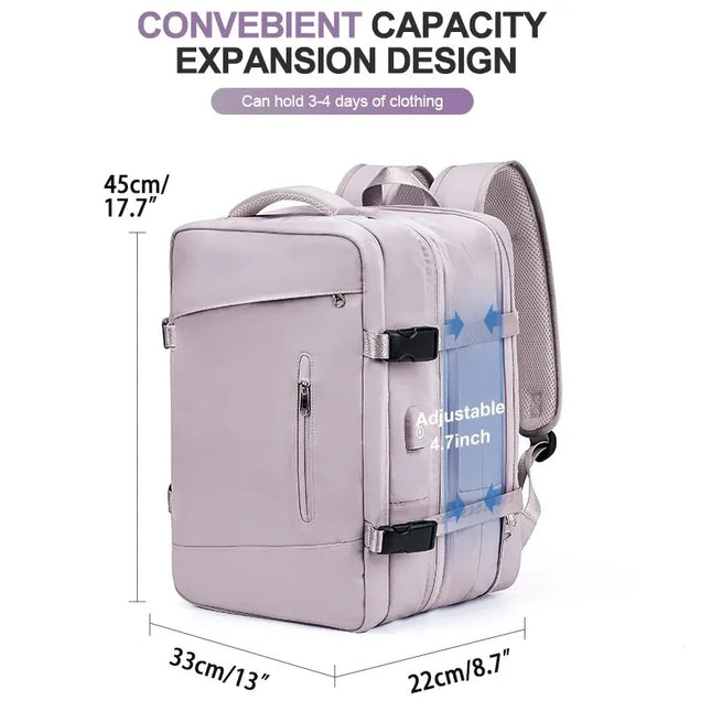 Laptop Rucksack mit USB-Port 40L