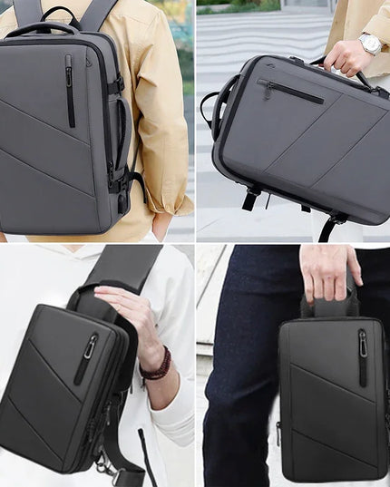 Laptop Rucksack 17 Zoll mit USB-Anschluss