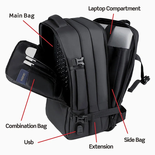 SWISS MILITARY Chest Bag Schwarz 11 Zoll iPad