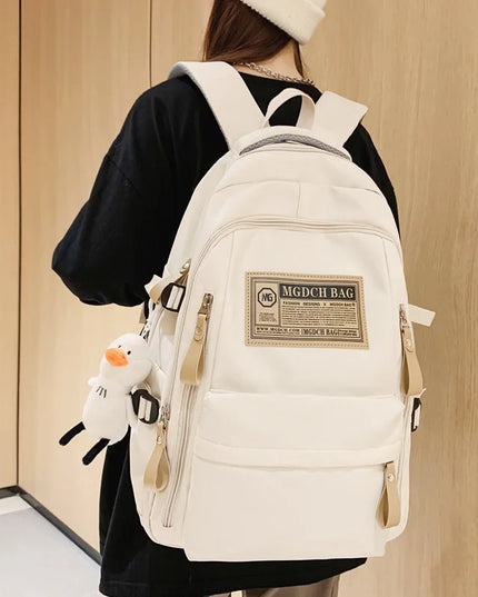 Großer Schulrucksack Bordeaux - 36-55 Liter