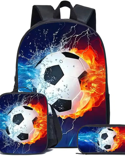 Schulrucksack Fußball Design BB-105