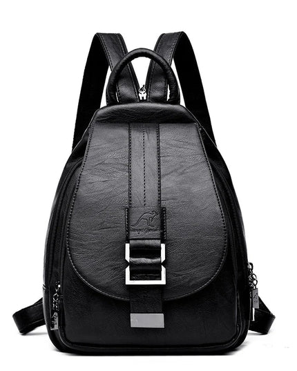 Damen Rucksack aus Leder für Alltag & Uni