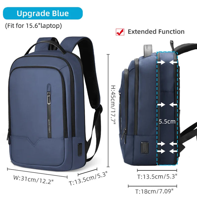 Laptop Rucksack Herren mit USB-Anschluss